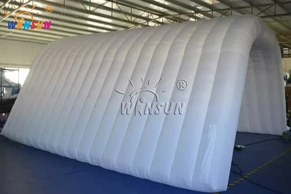 Customized inflatable tunnel tent