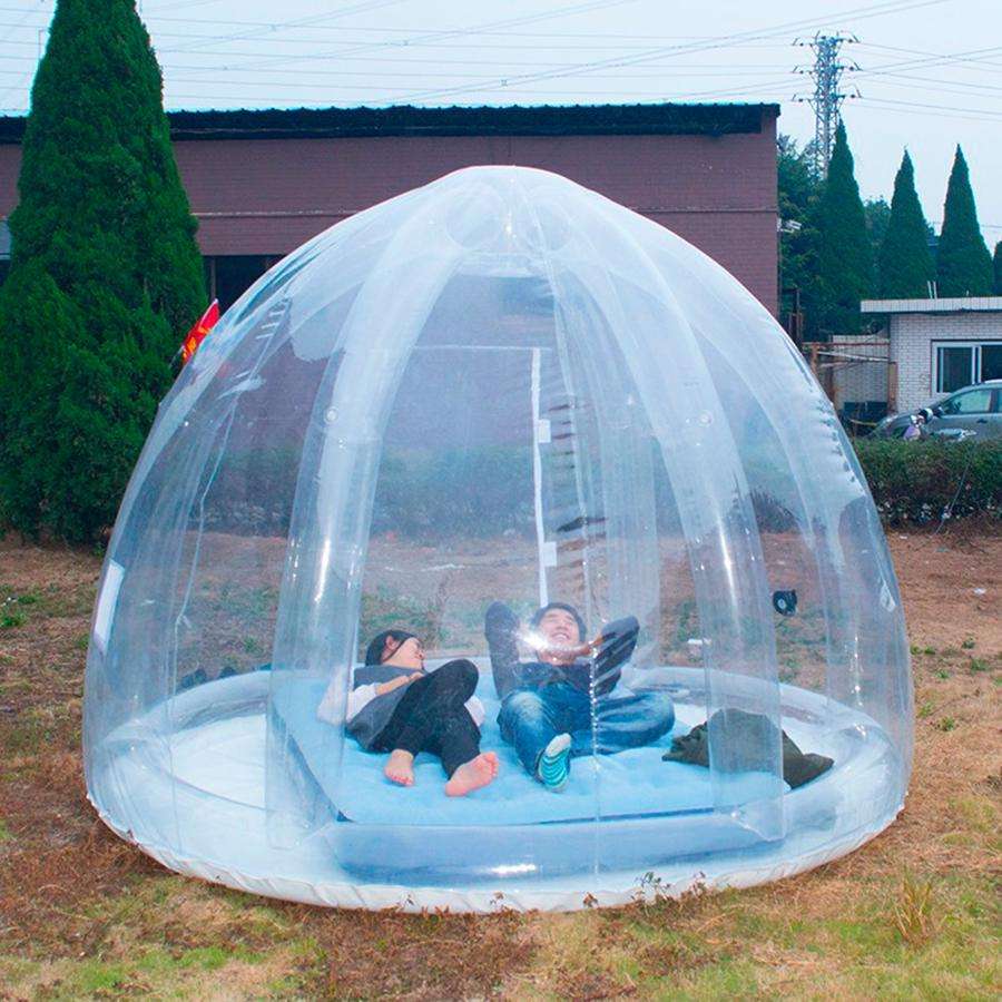 Transparent Bubble Snowball Tent for outdoor