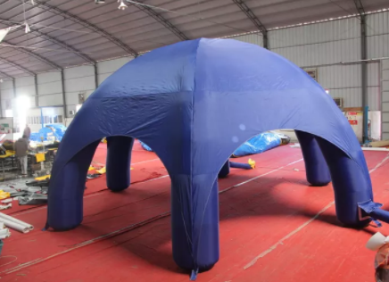 Outdoor inflatable spider tent