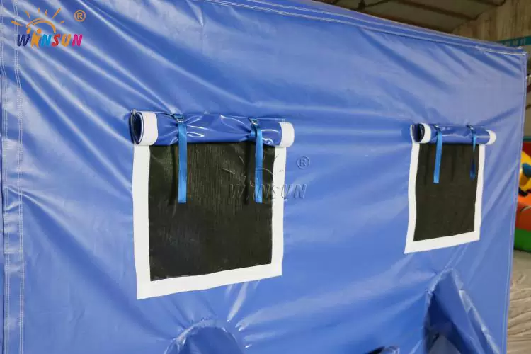 Airtight Inflatable Tent with Water Bags