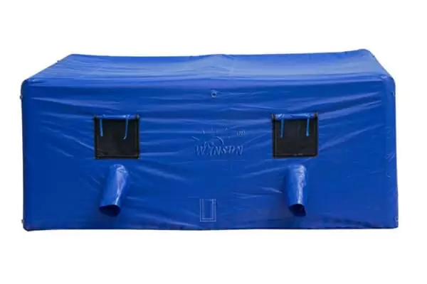 Commercial Grade Blue Inflatable Military Tent WST-093