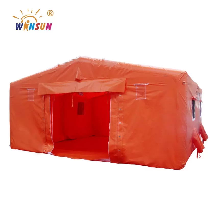 PVC Inflatable Emergency House Tents